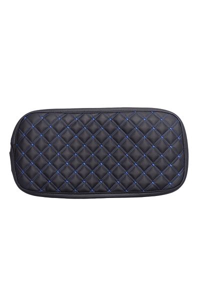 Stil Car Armrest Cover / Black Blue