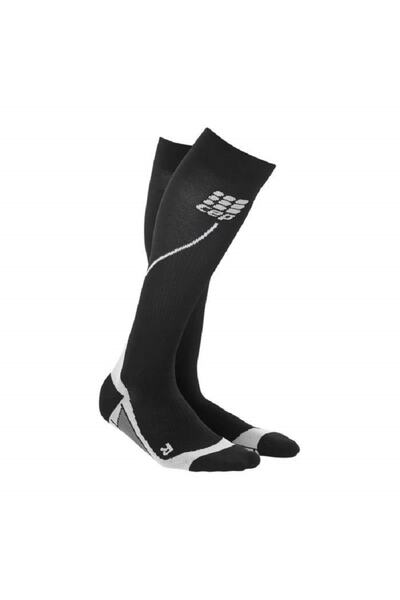 Cep Pro+ Run Socks 2.0 Sporcu Kompresyon Çorabı ,Siyah, Erkek III