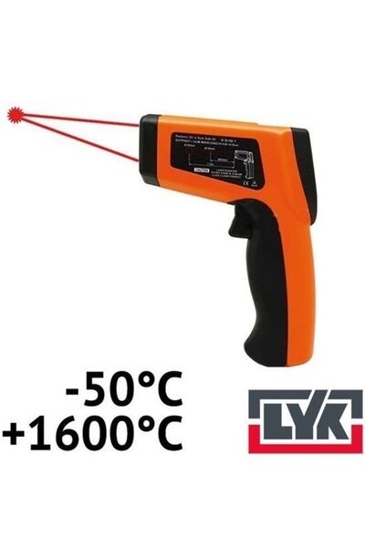 Loyka Lyk Dt8016h Çift Lazerli Lazer Termometre 1600 Derece