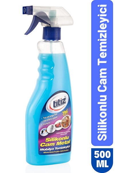 Titiz Silikonlu Cam Temizleyici 500ml Püskürtmeli
