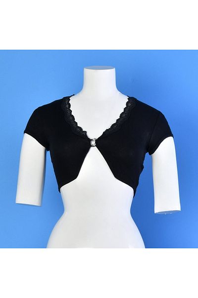 Moda1001 3 Pack Black and White Women's Bustier Blouse - Gray