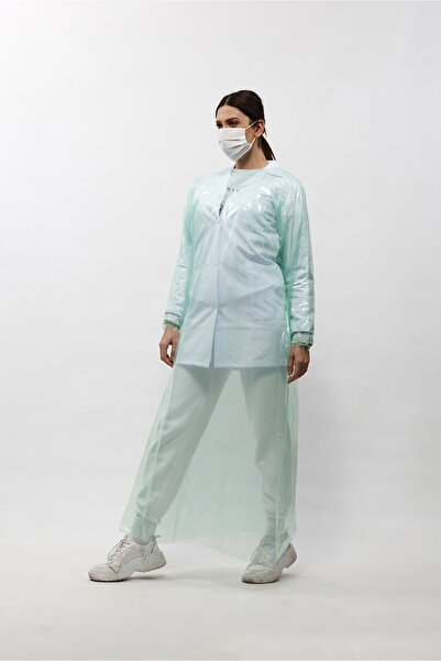 GlobalVet فستان / مريلة يمكن التخلص منها صندوق 50 قطعة أخضر لطب التوليد البيط...