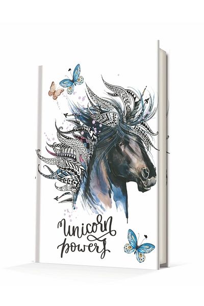 DEFFTER Unicorn Power Notebook