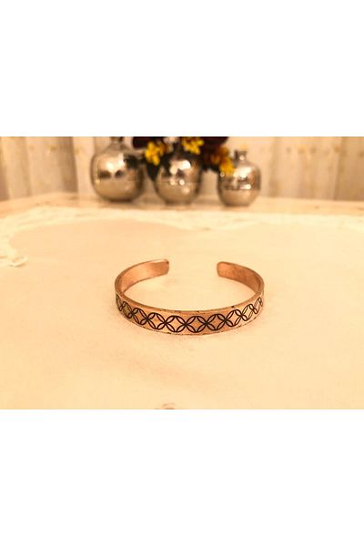 KAVELE Pure Copper Bracelet Motif Fits All Wrists Unisex