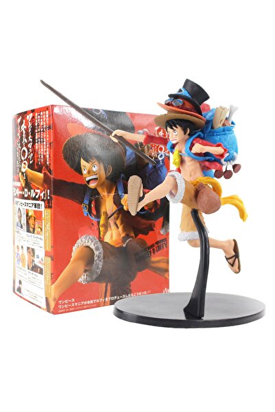 Fillikutum Hasır Şapka Korsanları One Piece Anime Monkey D. Luffy Ace Sabo Fi...