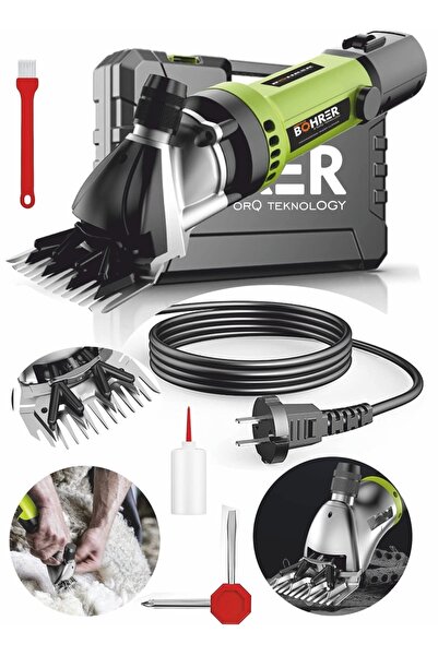 BÖHRER Heilber Pross 6 Kademeli Çiftlik Tipi Red Koyun Keçi Kırkma Kesme Maka...