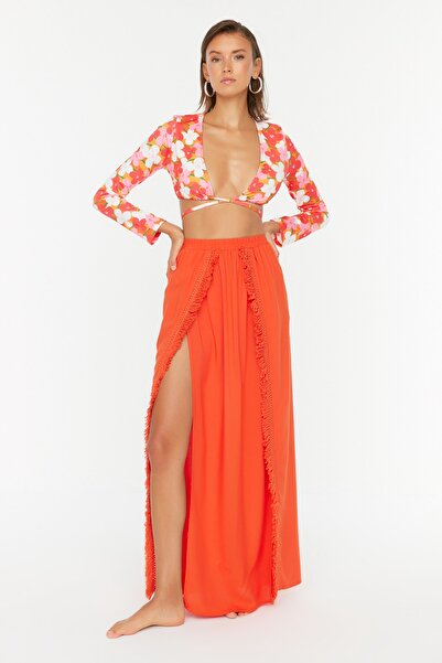 Trendyol Collection Rock - Rot - Maxi