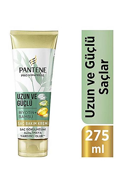 Pantene Long and Strong Hair Care Cream with Bamboo and Biotin 275 Ml
