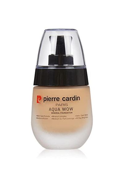 Pierre Cardin Aqua Wow Mineral Water Based Foundation Tan Skin With Beige Warm