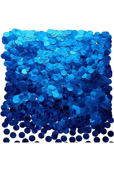 Parti dolabı 1 Pack of Dark Saks Blue, Dark Blue, Transparent Balloon Confetti Sequins (10gr)