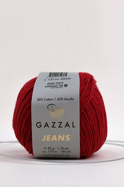 Gazzal Jeans 50 gr Amigurumi Punch Hand Knitting Yarn Taka Yarn 1137 Jns