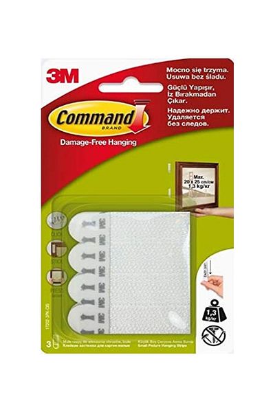 COMMAND 3m Küçük Boy Cırt Cırt Bant N: 17202