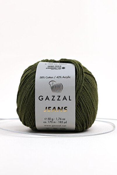 Gazzal Jeans 50 Gr Amigurumi Punch Hand Knitting Yarn Taka Yarn (1129 Jns)