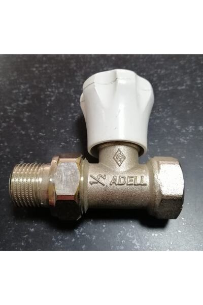 Adell 1/2" Düz Radyatör Vanası - (2 ADET FİYATIDIR)