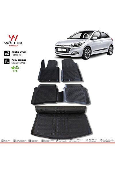 wöller Hyundai I20 Paspas Bagaj Havuzu Set 2015 2020 Arası 3d Ultraflex Set