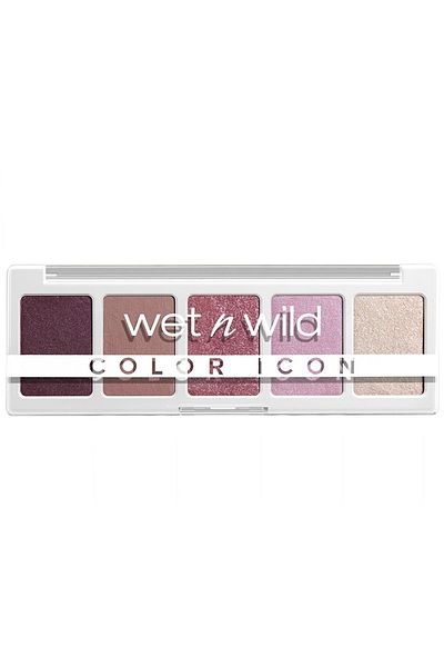 WET N WİLD 5 قطع من أيقونات الألوان - لوحة ظلال العيون Petalette/Forget Me Note Eyeshadow