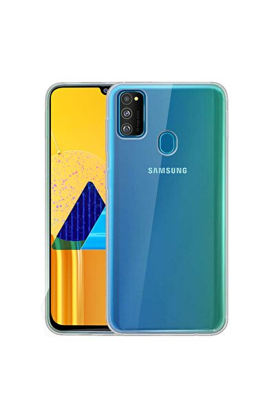 Microsonic Galaxy M30s Kılıf, Microsonic Transparent Soft Beyaz