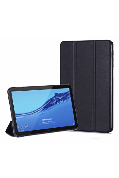 Microsonic Huawei Mediapad T5 10 Smart Case Ve Arka Kılıf Siyah