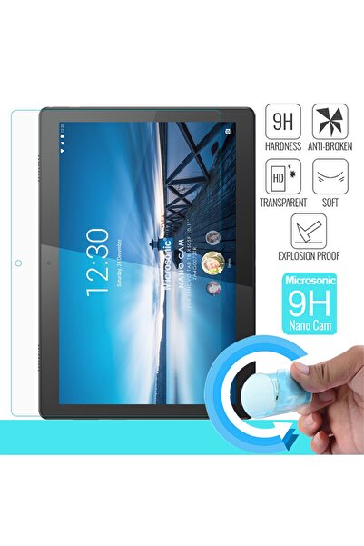 Microsonic Lenovo Tab M10 Tb-x505f 10.1" (za4g0072tr) Nano Glass Screen Prote...