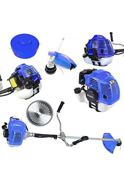 snaiker 6 H Yan Tipi Benzinli Motorlu Ot Çalı Tırpanı Çim Biçme Makinesi Tırpan