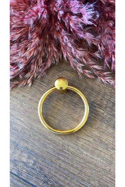 STR MOBAKS Str Halka Altın Dolap Çekmece Vestiyer Kulp