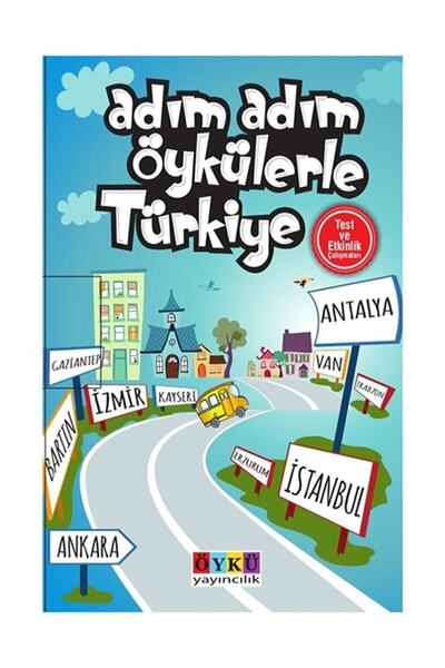 Öykü Yayıncılık Öykü Adım Adım Öykülerle Türkiye 4. Sınıf Şampiyon Deneme Seti