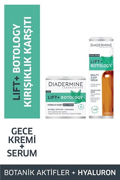 Diadermine Lift+ Botology Kırışıklık Karşıtı Serum 30 Ml + Gece Kremi 50 Ml