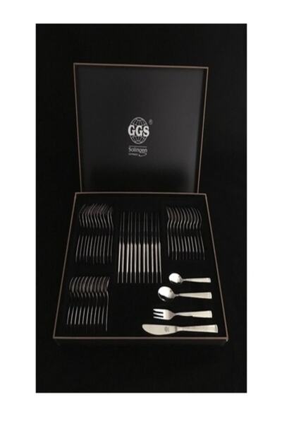 ggs solingen Nıcole Parlak Çatal Kaşık Bıçak Takımı 96 Parça
