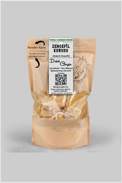 Tunalı Life Zencefil Şekeri 250 Gram