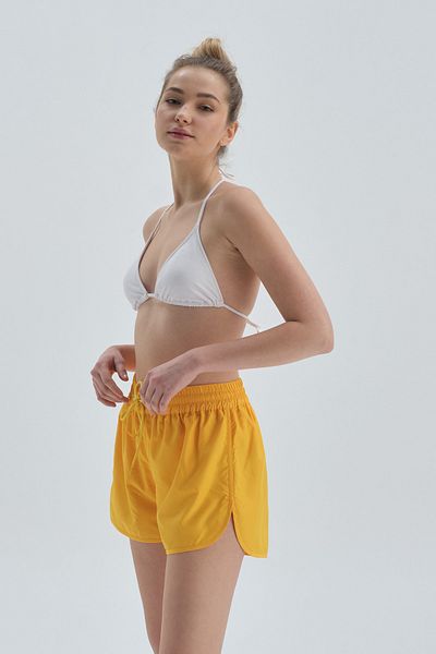 Dagi Badeshorts - Gelb - Unifarben