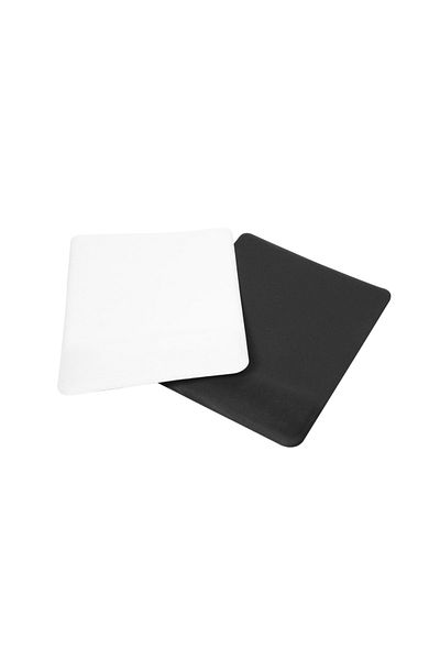 newdaki سوار كمبيوتر محمول باللونين الأسود والأبيض يدعم لوحة ماوس بصرية مريحة بحجم 19x23 سم