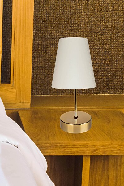 lumenistanbul Samira Abajur Gold / Krem Finlin