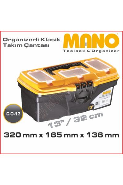 Hüner Plastik Takım Çantası Mano Co-13