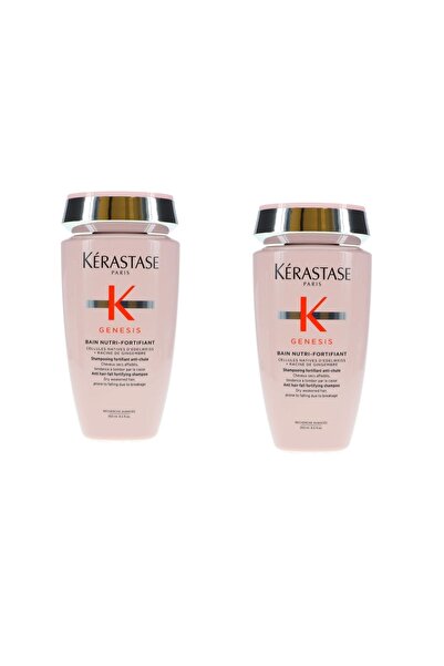 Kerastase Genesis Bain Hydraa-fortifiant - عبوتان من الشامبو ومضاد لتساقط الشعر
