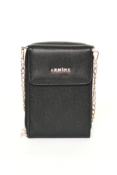 Armine Τσάντα 266 Μαύρο Skin Printed