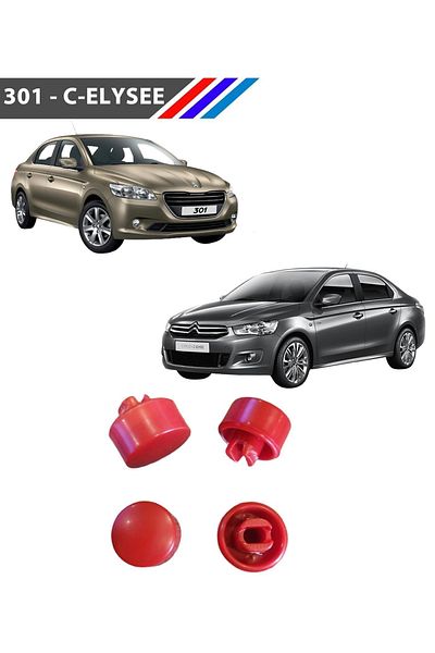 Vts Körük 301 - C-elysee Hand Brake Button Push Button Red Color Side Industry