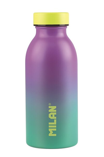 Milan Paslanmaz Çelik Izotermal Şişe 354 Ml Sunset Serisi, Turkuaz-lila