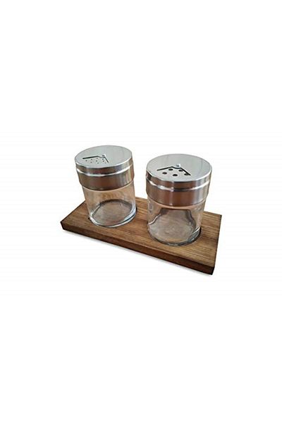 Paşabahçe 2-Piece Salt and Pepper Shakers P43880s2 Category: Salt and Pepper Shakers