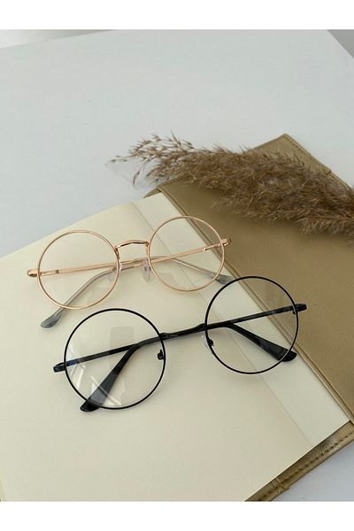 NOVATOS Unisex Harry Potter Black Glasses