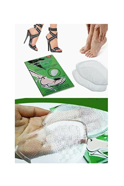 safestore Topuklu Ayakkabı Tabanlığı Şeffaf 2'li Kaydırmaz Silikonlu Ince Aya...
