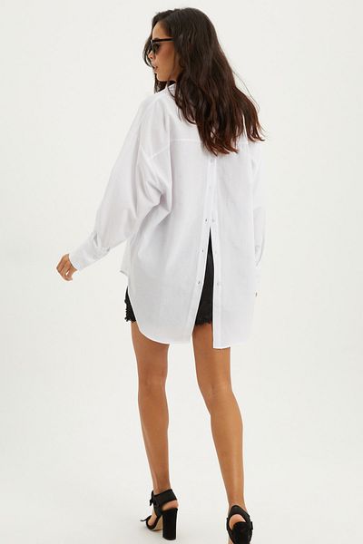 Cool & Sexy Shirt - White - Oversize