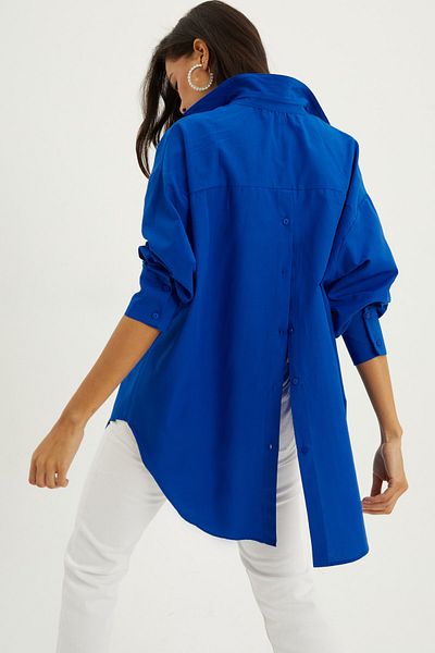 Cool & Sexy Shirt - Navy blue - Oversize