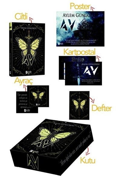 Parola Yayınları Av Kutulu Özel Set - Aylem Güngördü 9786250000069