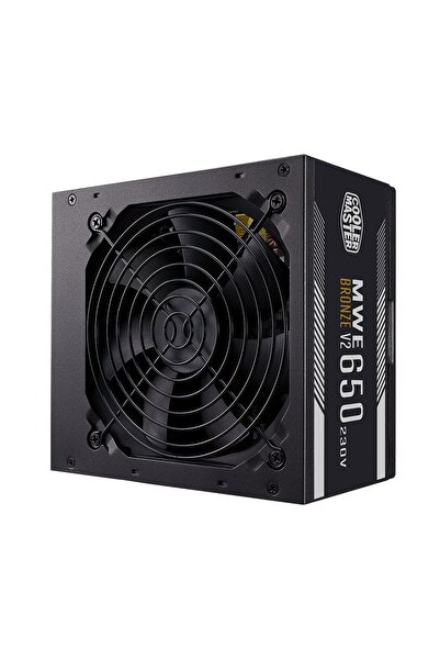 Cooler Master Mwe 650 Bronze V2 230v Mpe-6501 Acabw-beu 650w 80+ Bronze 120mm Fan Power Supply