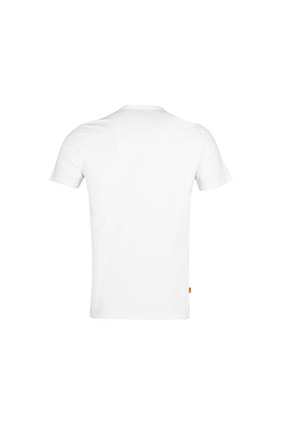 Timberland Ss Front Grphic T Ανδρικό μπλουζάκι casual Tb0a2nd11001 Λευκό