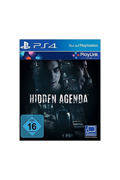 Sony Ps4 Hidden Agenda Türkçe Altyazı