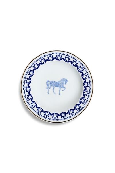 SOMEHOMEİSTANBUL Some Home Istanbul Horse Luck Collectıon Blue- 22cm At Figür...
