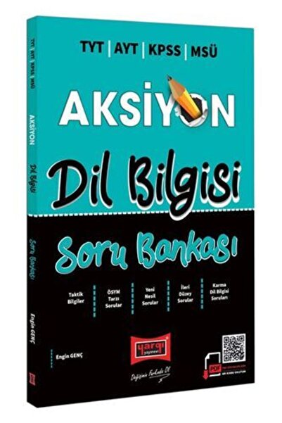 Yargı Yayınevi Tyt Ayt Kpss Msü Aksiyon Dil Bilgisi Soru Bankası - Yargı Yayınev