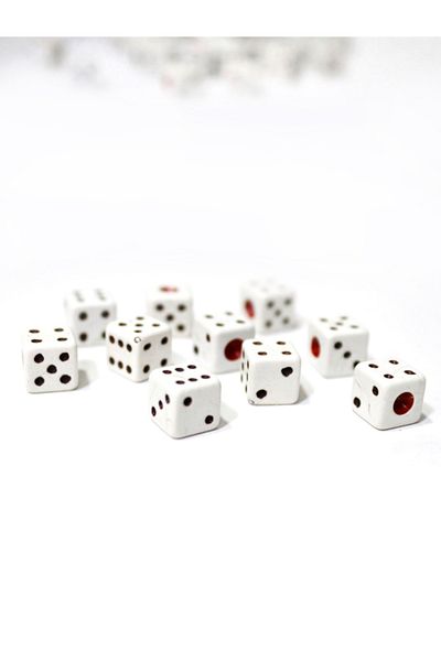reklambalaj Backgammon Game Dice Set 10 Pieces