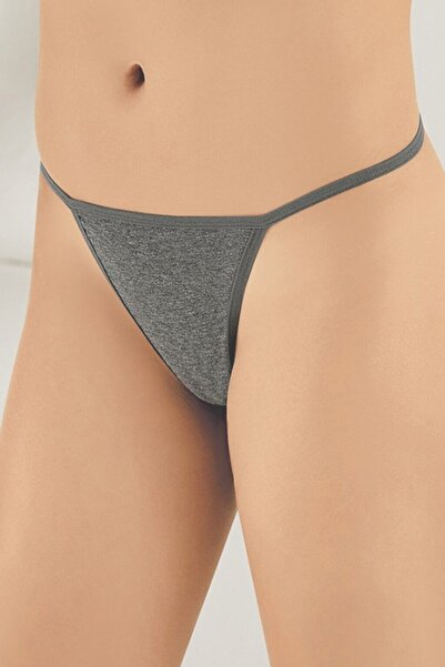 Lorelm String Tanga Külot Soft Lastik Yumuşak Penye